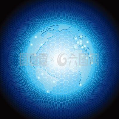 未來(lái)科技元素背景