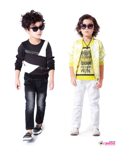 巴拉邦童裝2016春夏時尚摩登幾何圖案衛衣-服裝產品圖片-華衣網