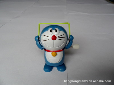 低價(jià)處理 寶寶益智玩具發(fā)條玩具 會(huì)跳繩叮當(dāng)貓玩具